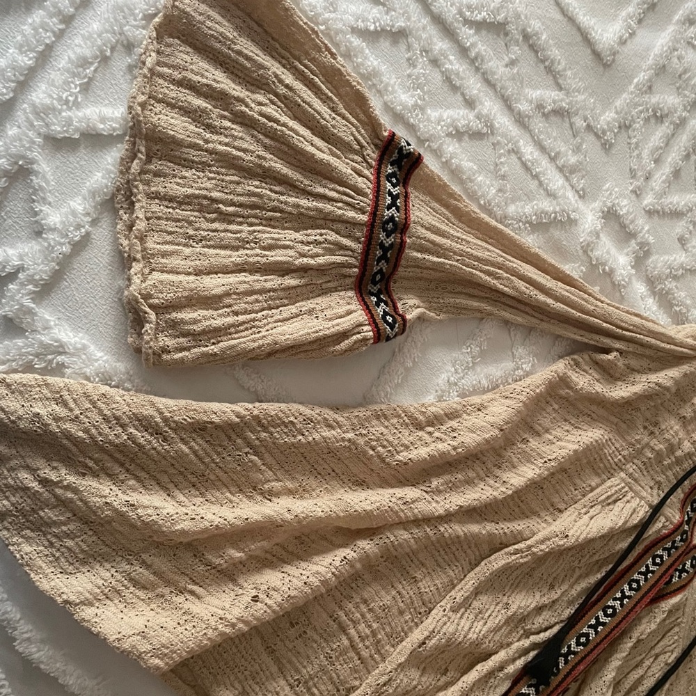 Free people cold shoulder beach coverup XS